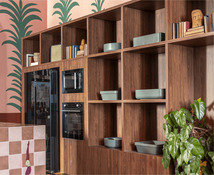 <p>Experiência da cozinha como espaço para receber.</p>